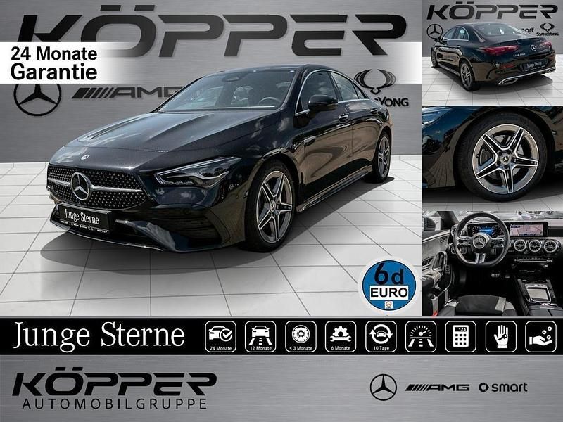Kosmosschwarz Gebraucht 2024 Mercedes CLA200 Advanced Plus Coupé | 34.998 € (Fairer Preis) - Bild 1/4