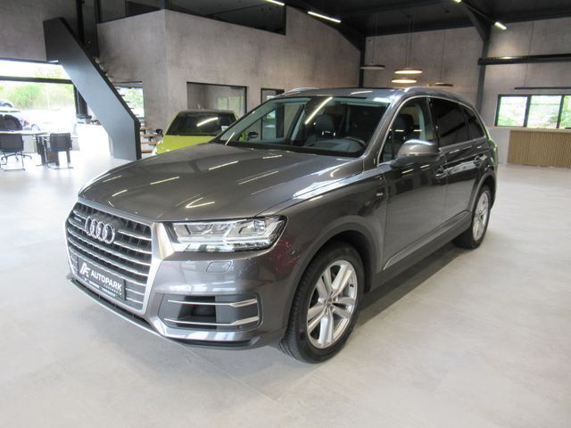 Samuraigrau metallic Gebraucht 2019 Audi Q7 Sport SUV | 41.980 € (Superpreis) - Bild 1/4