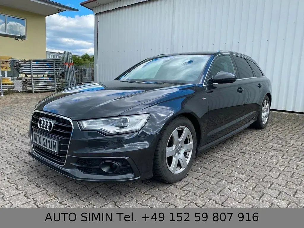 Używany Audi A6 S-Line 190 KM (139 kW) 2014 Czarny Kombi