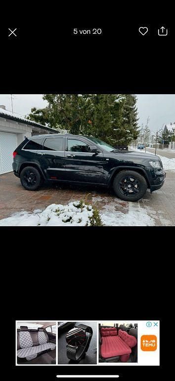 Schwarz Gebraucht 2011 Jeep Grand Cherokee Overland SUV | 7.500 € (Fairer Preis) - Bild 1/4