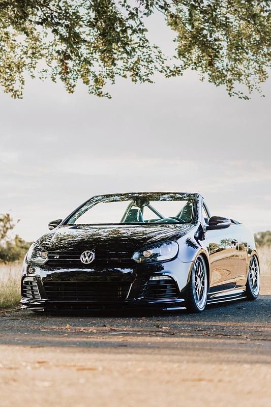 Gebraucht VW Golf Cabriolet R 265 PS (194 kW) 2014 Schwarz Cabrio