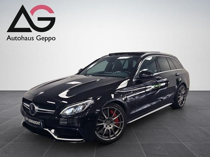 Schwarz Gebraucht 2016 Mercedes C63 AMG AMG Kombi | 38.900 € (Etwas zu teuer) - Bild 1/4