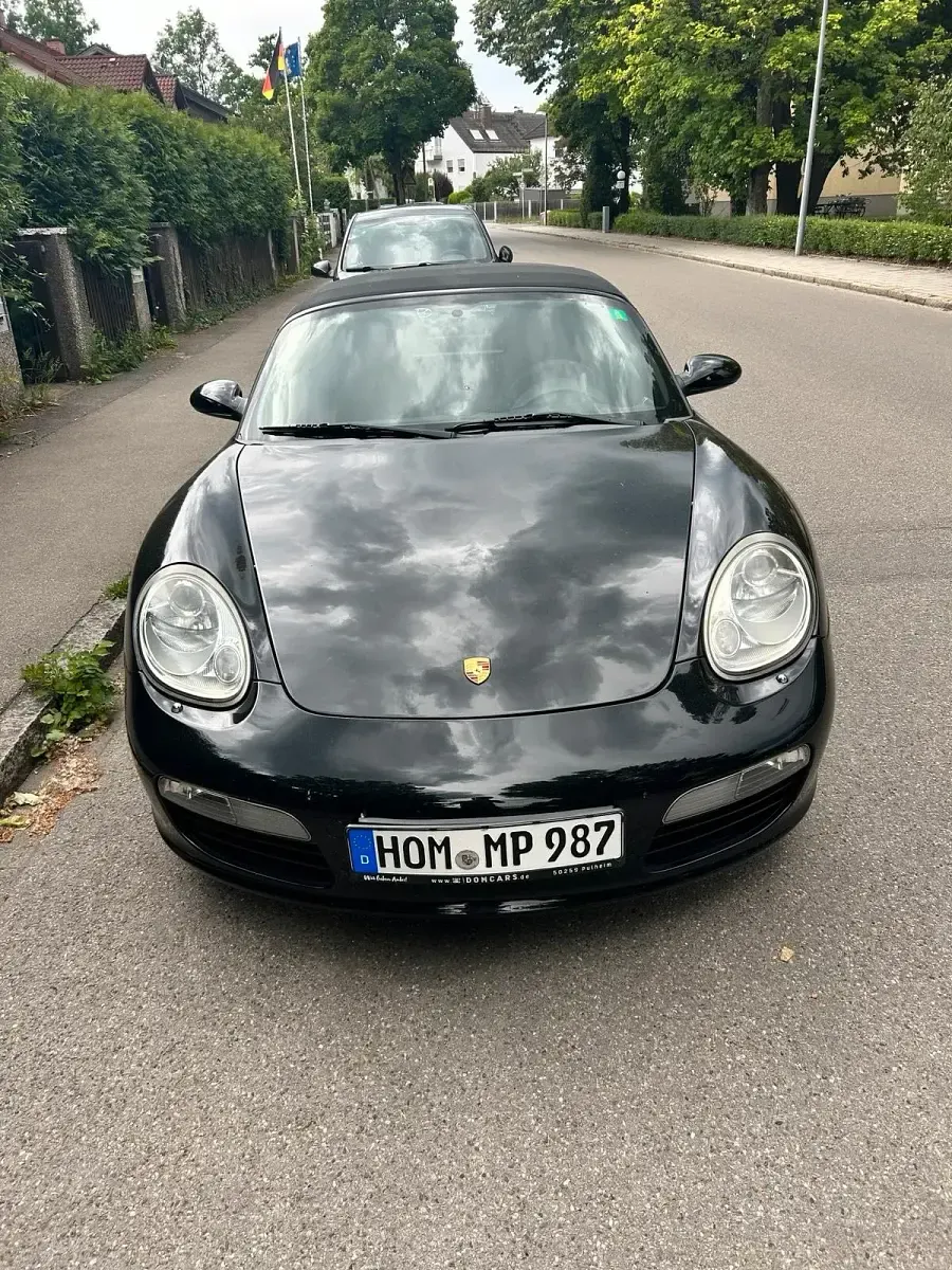 Gebraucht Porsche Boxster 240 PS (176 kW) 2006 Schwarz Cabrio