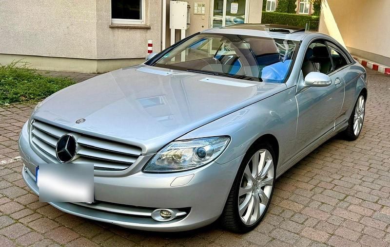 Silber Gebraucht 2007 Mercedes CL500 Coupé | 12.800 € (Superpreis) - Bild 1/4