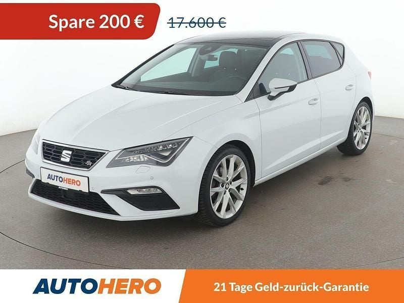 Weiß Gebraucht 2019 Seat Leon FR Limousine | 17.400 € (Fairer Preis) - Bild 1/3