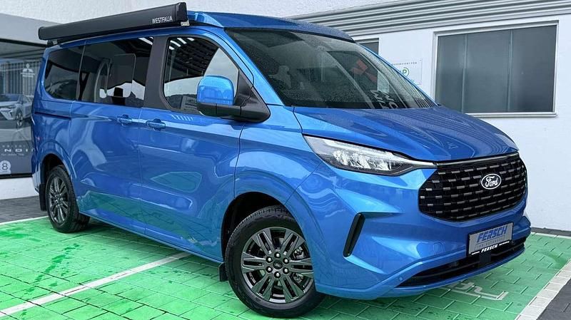 Gebraucht Ford Transit Custom Nugget 170 PS (125 kW) 2025 Digital aqua blue Van / Kleinbus