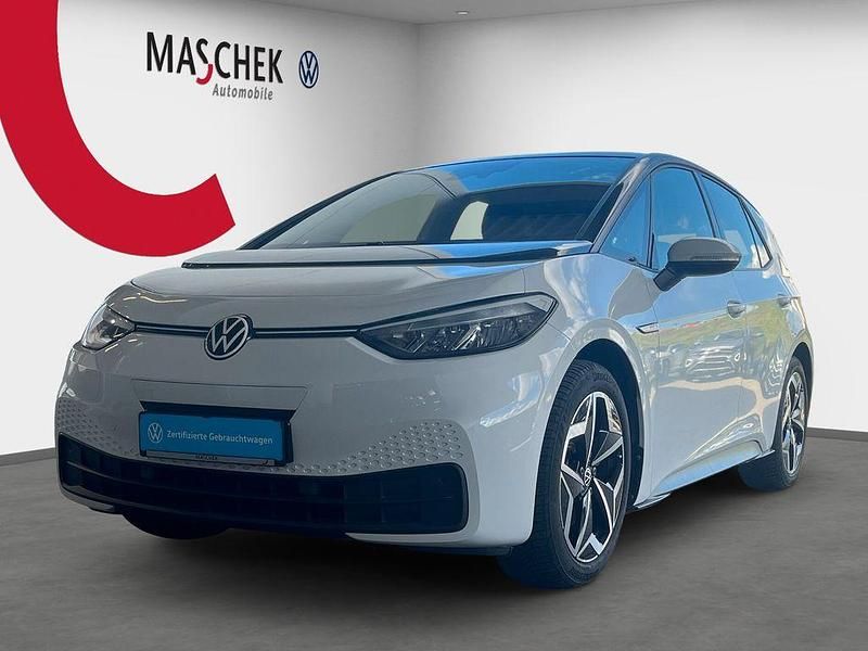 Gletscherweiss schwarz Gebraucht 2022 VW ID.3 Pro Kleinwagen | 20.840 € (Guter Preis) - Bild 1/4