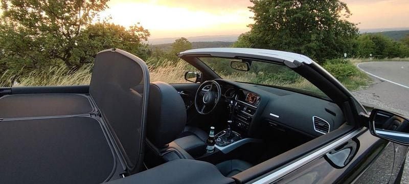 Gebraucht Audi A5 Cabriolet S-Line 258 PS (189 kW) 2015 Schwarz Cabrio