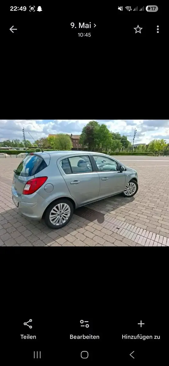 Gebraucht Opel Corsa 86 PS (63 kW) 2011 Grau Kleinwagen