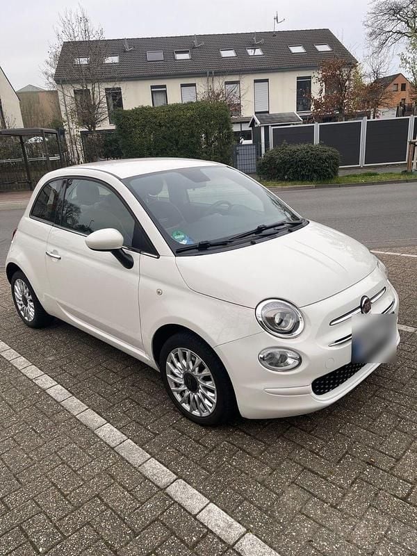 Gebraucht Fiat 500 Lounge 69 PS (50 kW) 2019 Weiß Kleinwagen