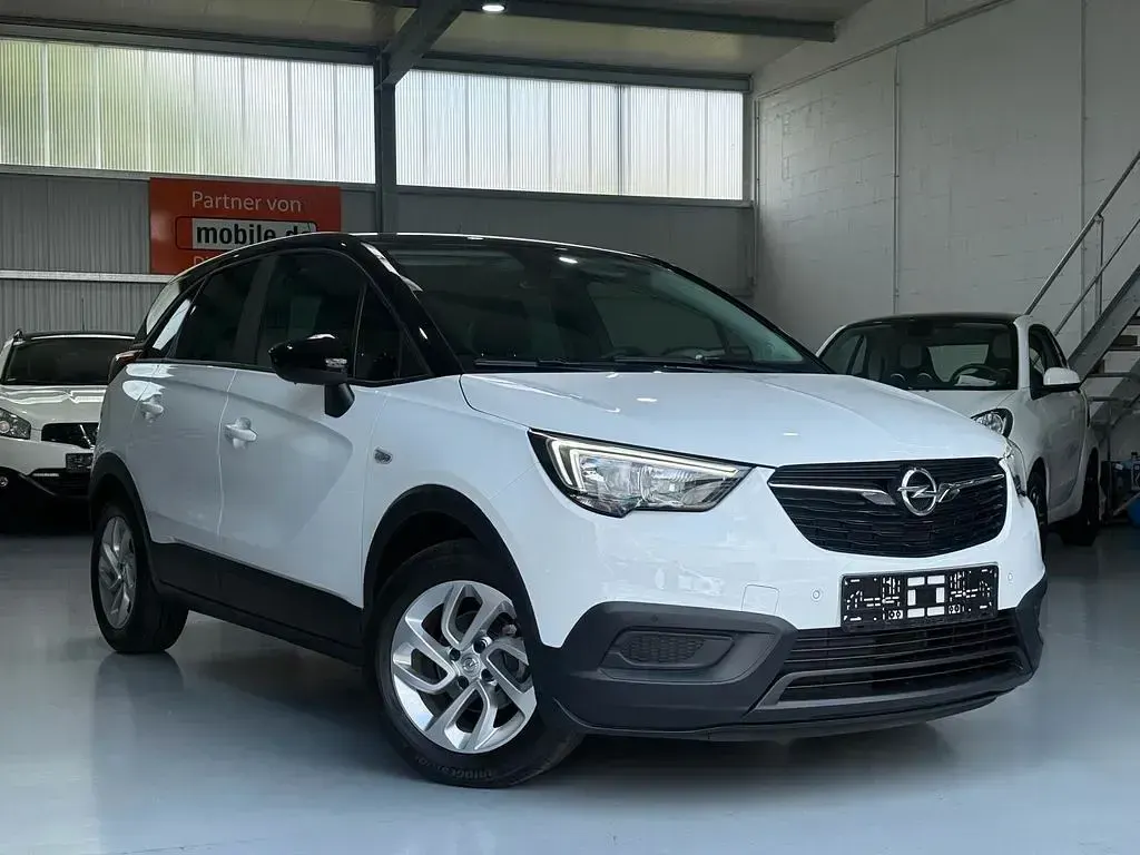 Gebraucht Opel Crossland 82 PS (60 kW) 2017 Weiß SUV