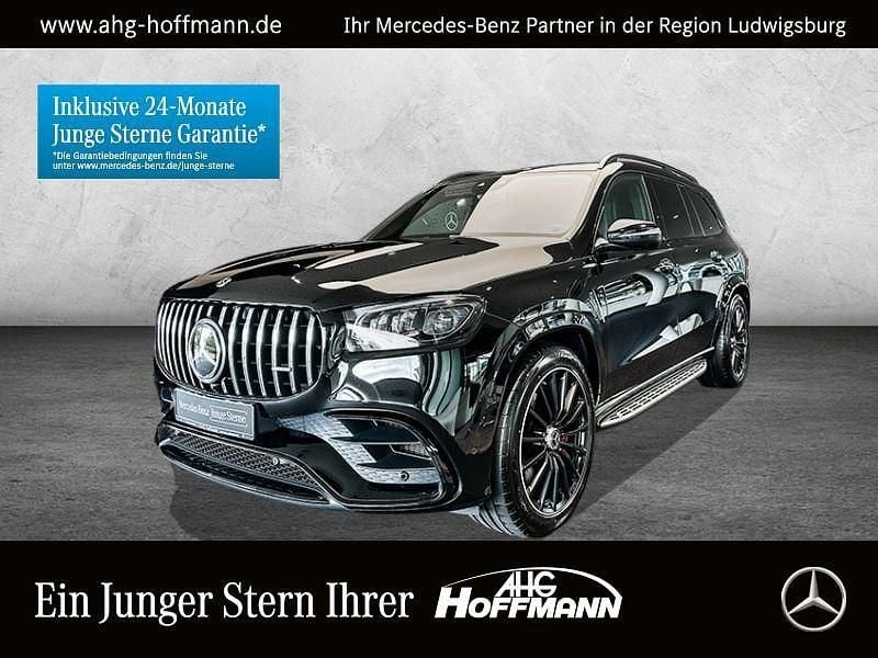 Schwarz Gebraucht 2021 Mercedes GLS63 AMG Night SUV | 115.920 € (Fairer Preis) - Bild 1/4