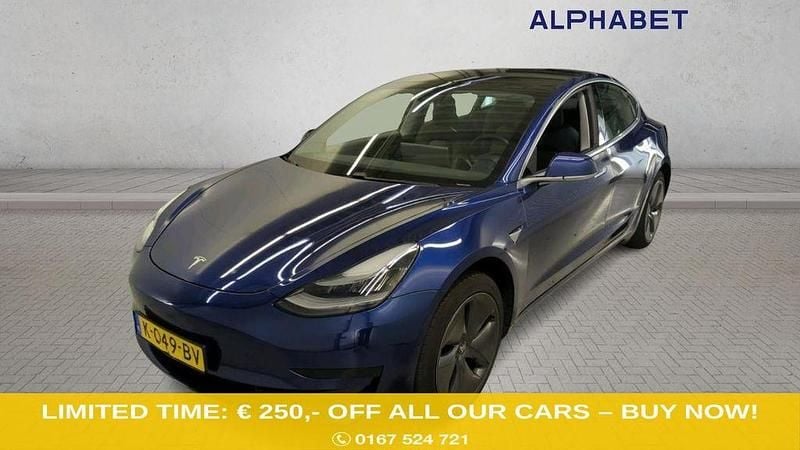 Blau Gebraucht 2020 Tesla Model 3 Standard Range Limousine | 19.400 € (Guter Preis) - Bild 1/4