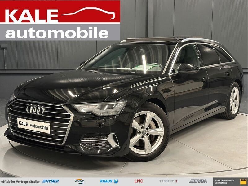 Schwarz metallic (mythosschwarz metallic) Gebraucht 2020 Audi A6 Sport Kombi | 36.970 € (Fairer Preis) - Bild 1/4