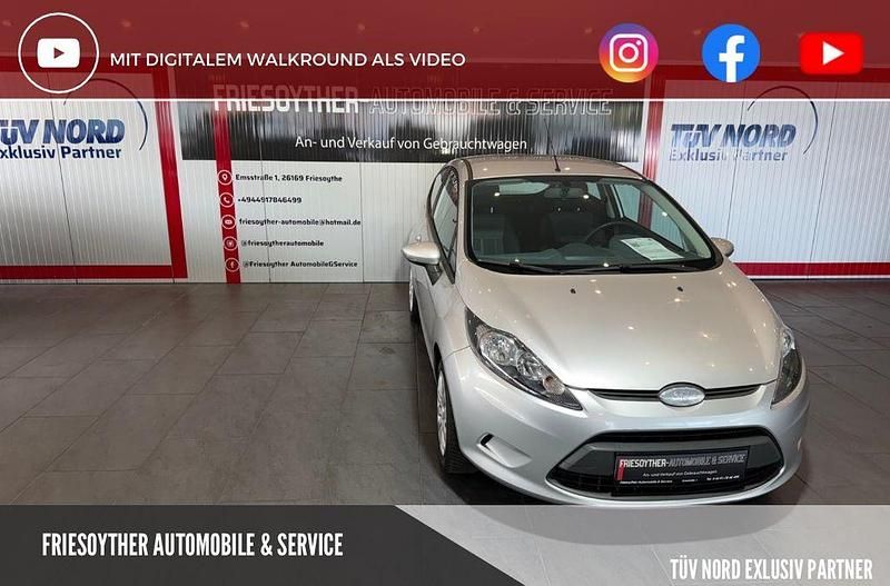Gebraucht Ford Fiesta Ambiente 60 PS (44 kW) 2009 Silber Kleinwagen