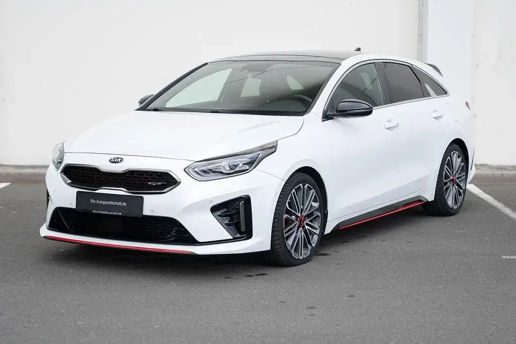 Gebraucht Kia ProCeed GT GT 204 PS (150 kW) 2020 Weiß Kleinwagen