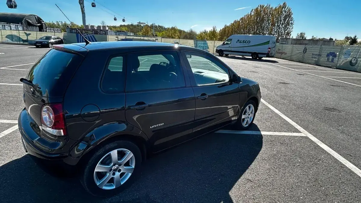 Usata VW Polo United 60 CV (44 kW) 2008 Nero Utilitaria