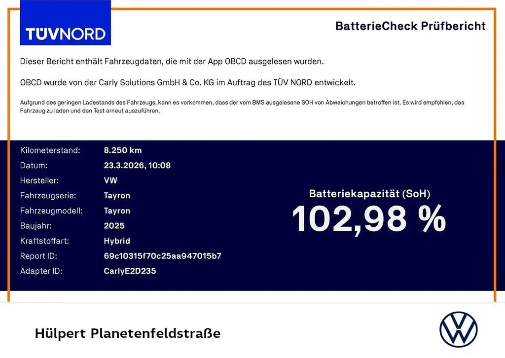 Gebraucht VW Tayron Life 204 PS (150 kW) 2025 Silber SUV