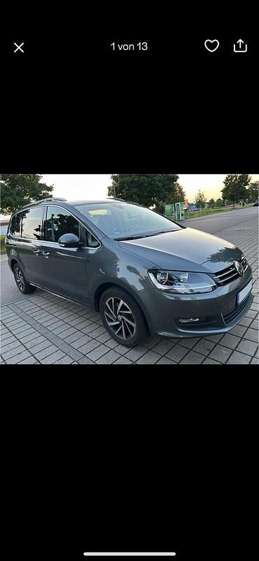 Grau Gebraucht 2019 VW Sharan Join Van / Kleinbus | 21.199 € (Fairer Preis) - Bild 1/4