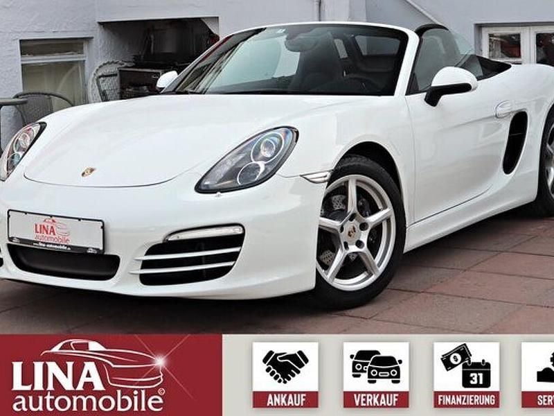 Pure white Gebraucht 2013 Porsche Boxster Cabrio | 41.980 € (Superpreis) - Bild 1/4