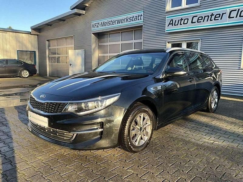Schwarz Gebraucht 2018 Kia Optima Edition 7 Kombi | 11.900 € (Fairer Preis) - Bild 1/4