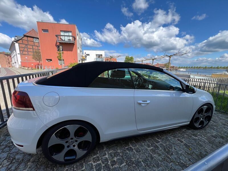 Weiß Gebraucht 2013 VW Golf Cabriolet GTI Cabrio | 12.499 € (Fairer Preis) - Bild 1/4