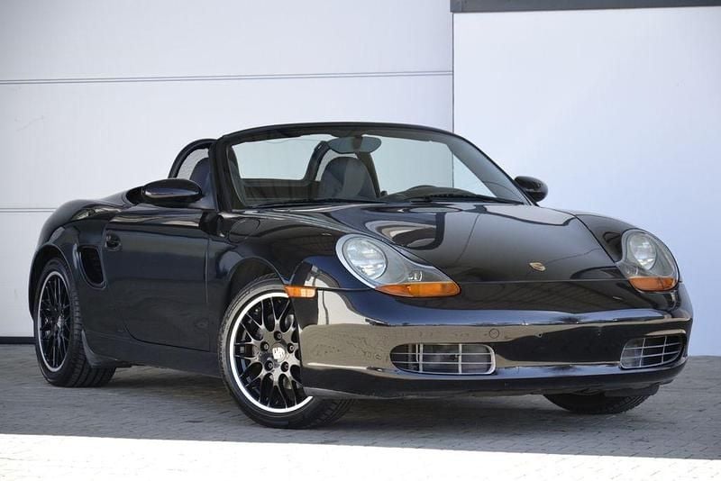 Gebraucht Porsche Boxster 220 PS (161 kW) 2002 Schwarz Cabrio