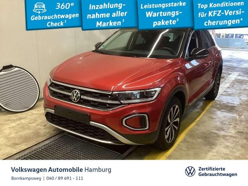 P8 kings red metallic Gebraucht 2024 VW T-Roc Style SUV | 31.888 € (Etwas zu teuer) - Bild 1/3