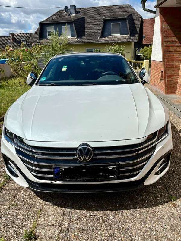 Weiß Gebraucht 2022 VW Arteon R-line Coupé | 29.000 € (Superpreis) - Bild 1/4