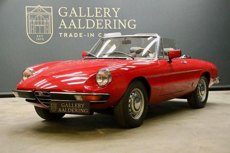 Gebraucht Alfa Romeo Spider Veloce 1982 Rot Cabrio