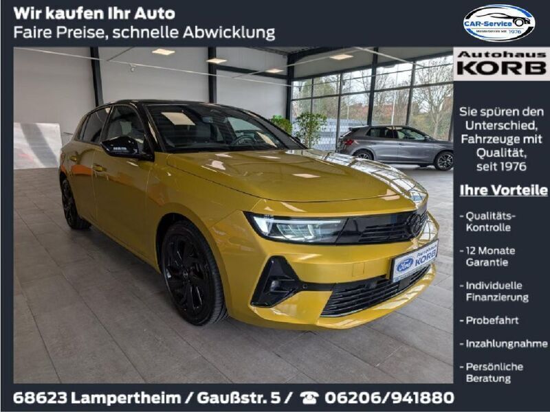 Kult gelb Gebraucht 2023 Opel Astra GS Line Limousine | 21.980 € (Fairer Preis) - Bild 1/4