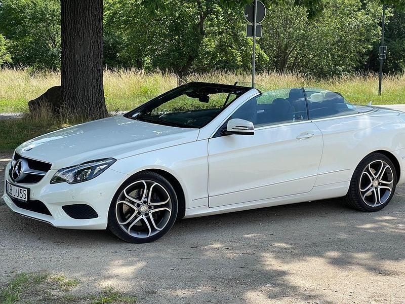 Weiß Gebraucht 2013 Mercedes E220 Cabrio | 17.000 € (Fairer Preis) - Bild 1/4