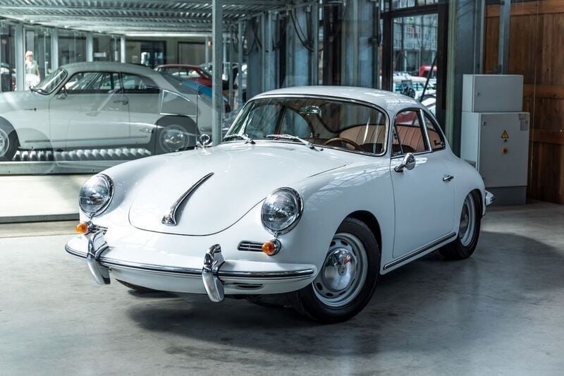 Weiß Gebraucht 1965 Porsche 356 Coupé | 99.890 € - Bild 1/4
