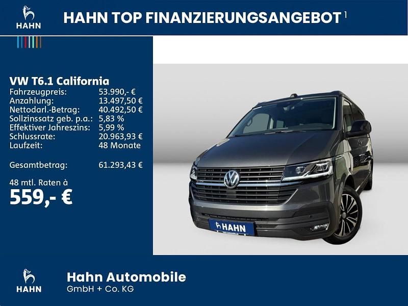 Gebraucht VW California Edition 204 PS (150 kW) 2022 Grau Van