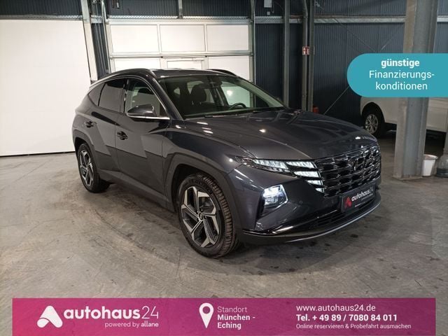Grau Gebraucht 2022 Hyundai Tucson Trend SUV | 25.660 € (Superpreis) - Bild 1/4