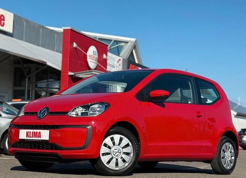 Rot Gebraucht 2016 VW up! move up! Kleinwagen | 7.450 € (Fairer Preis) - Bild 1/4