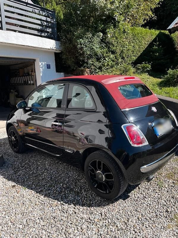 Schwarz Gebraucht 2012 Fiat 500 Cabrio | 6.400 € (Fairer Preis) - Bild 1/4