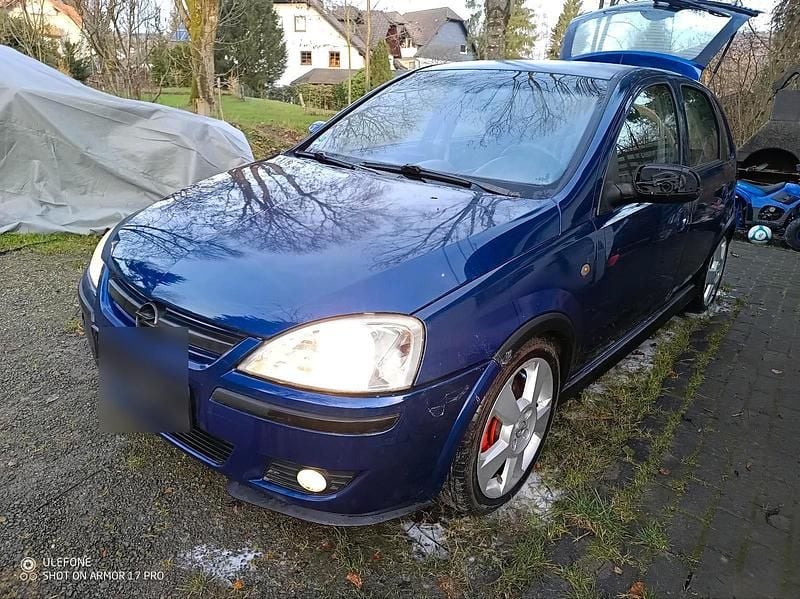 Blau Gebraucht 2003 Opel Corsa Coupé | 1.250 € (Fairer Preis) - Bild 1/4