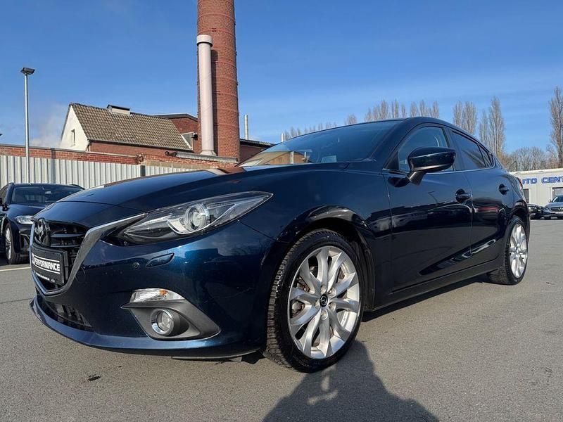 Gebraucht Mazda 3 Center-Line 150 PS (110 kW) 2014 Blau Limousine