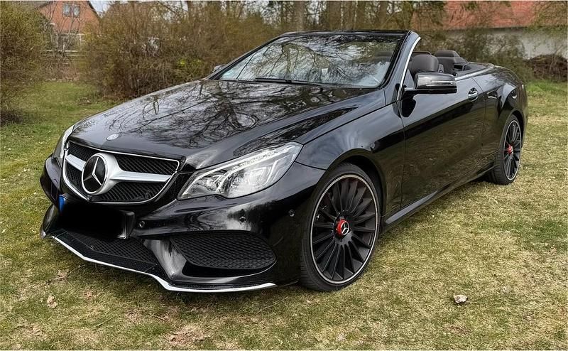 Gebraucht Mercedes E350 AMG line 256 PS (188 kW) 2013 Schwarz Cabrio