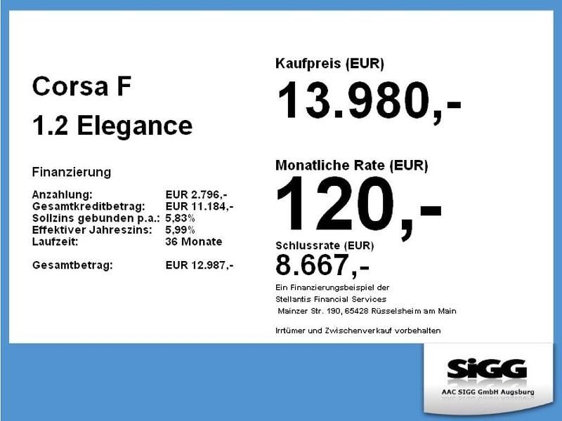 Gebraucht Opel Corsa Elegance 101 PS (74 kW) 2023 Power orang Kleinwagen