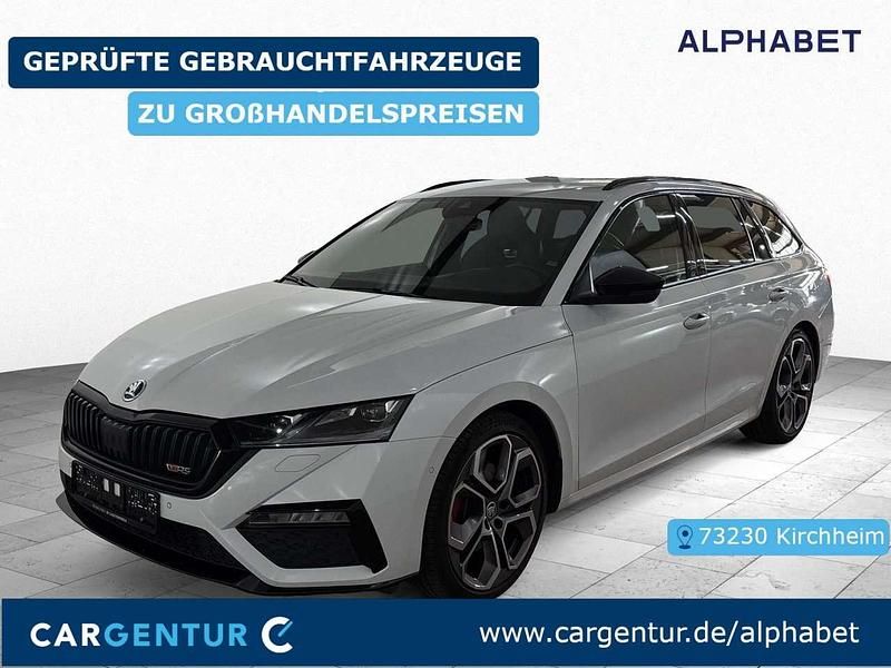 Moonweiß perleffekt Gebraucht 2021 Skoda Octavia RS Kombi | 21.897 € (Fairer Preis) - Bild 1/2