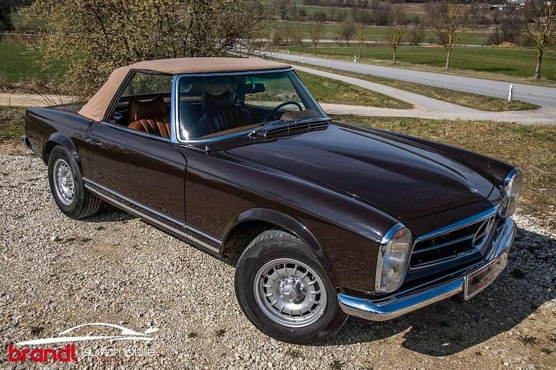 Gebraucht Mercedes SL280 170 PS (125 kW) 1971 Tabacbraun 423 Cabrio