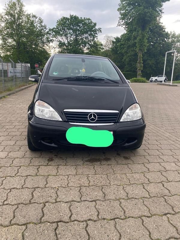 Schwarz Gebraucht 2003 Mercedes A140 Kleinwagen | 1.499 € - Bild 1/4