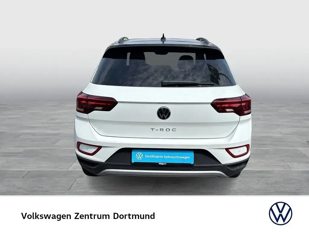 Gebraucht VW T-Roc Goal 150 PS (110 kW) 2025 Pure white/schwarz SUV