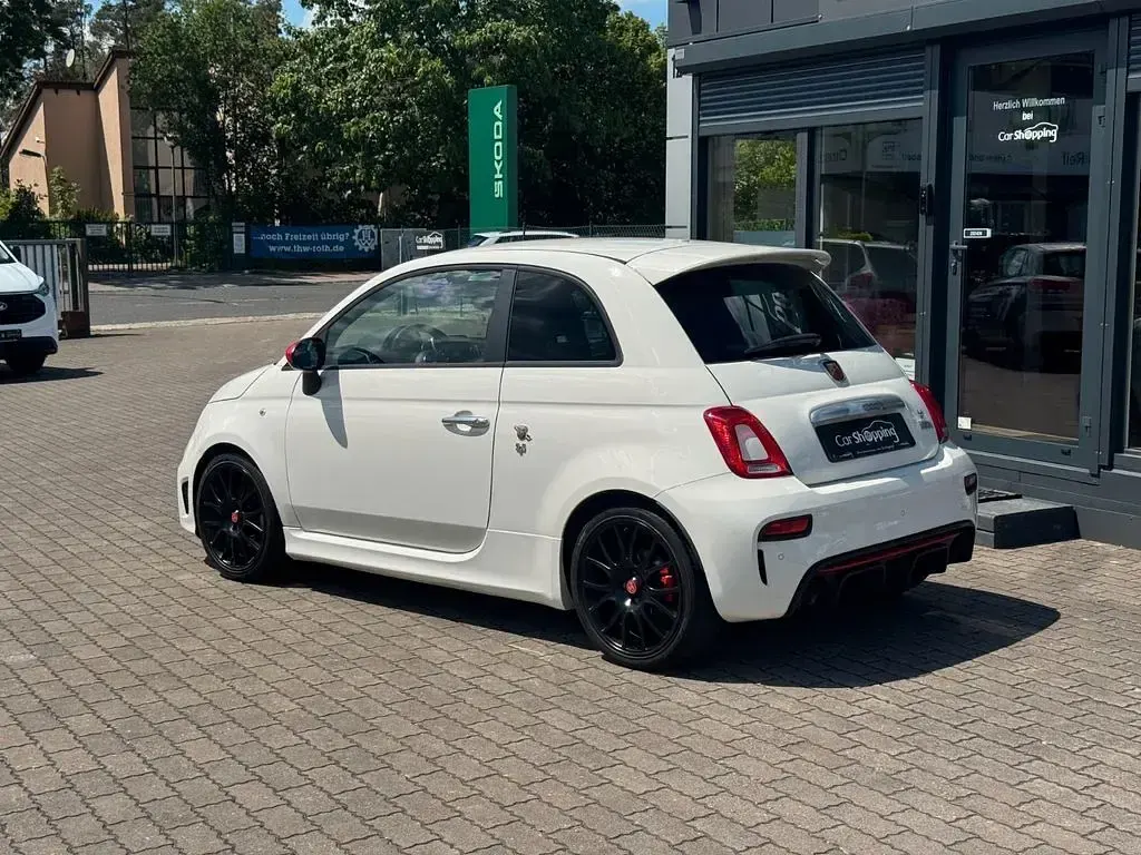 Gebraucht Abarth 595 Pista 160 PS (117 kW) 2018 Bianco bianco/ bossa nova/calc Kleinwagen