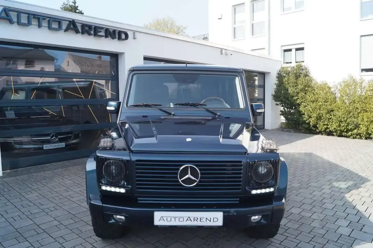 Gebraucht Mercedes G500 296 PS (217 kW) 2004 Smaragdschwarz (metallic) SUV