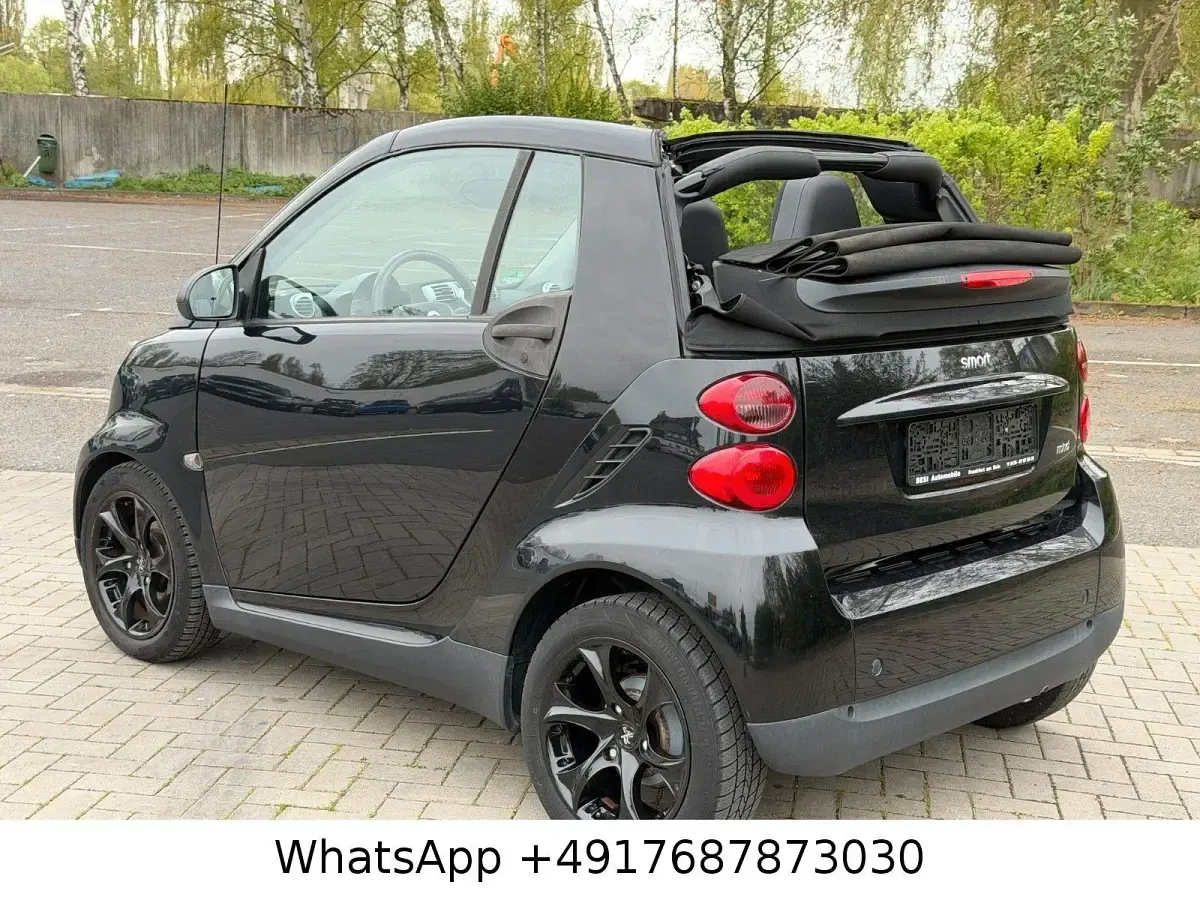 Occasion Smart ForTwo Cabrio 71 ch (52 kW) 2012 Noir Cabriolet