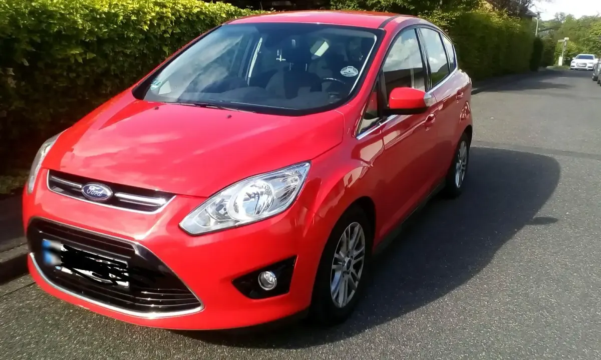 Gebraucht Ford C-MAX 125 PS (91 kW) 2014 Rot Van / Kleinbus