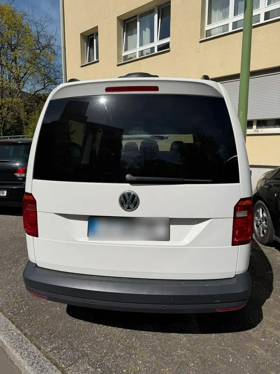 Gebraucht VW Caddy 102 PS (75 kW) 2016 Weiß Van / Kleinbus